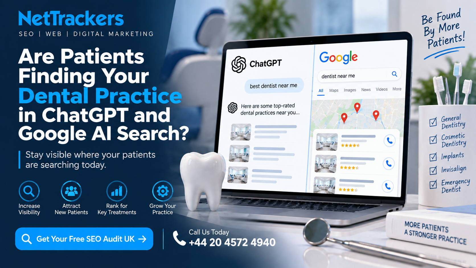 Are Patients Finding Your Dental Practice in ChatGPT and Google AI Search?