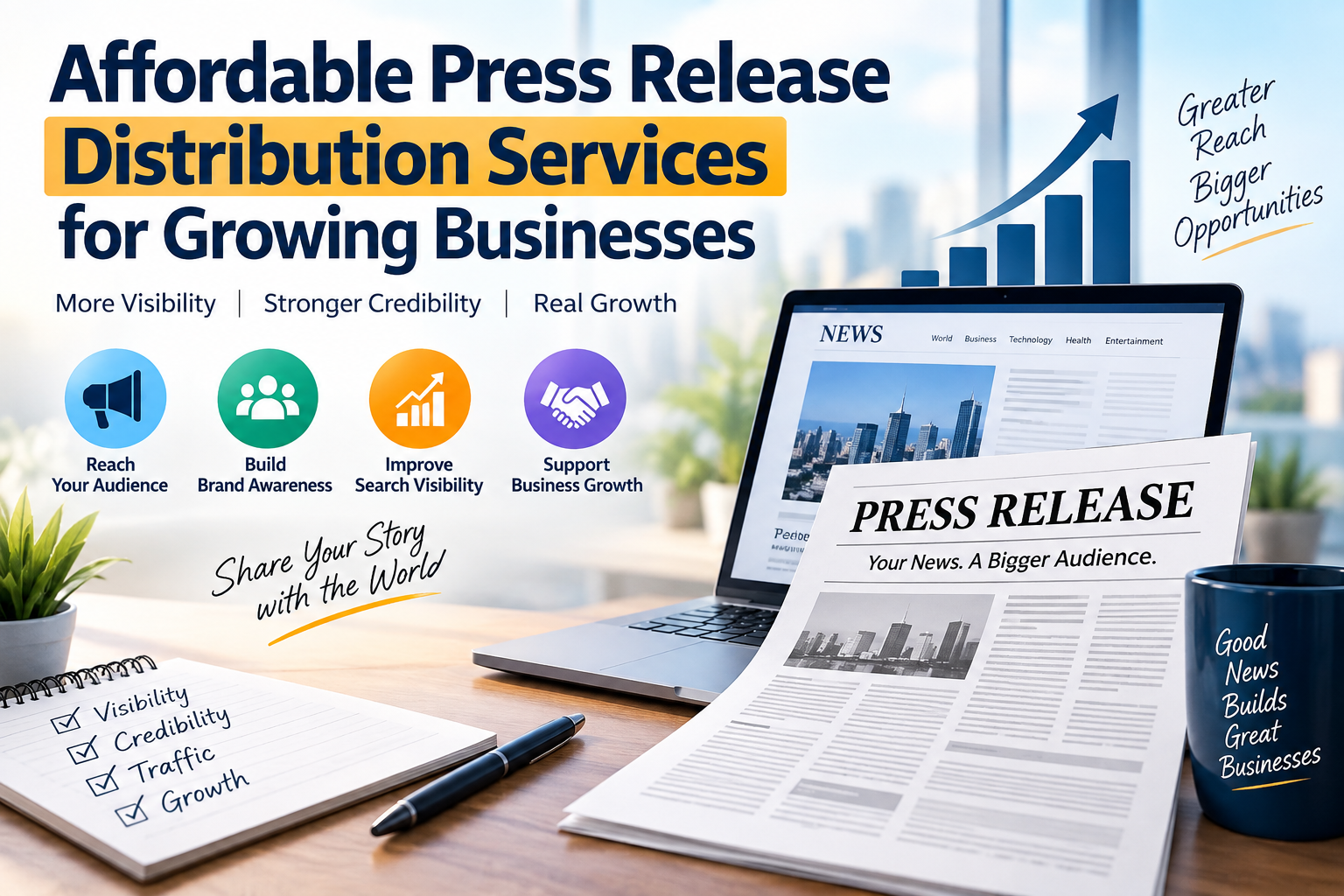 Affordable Press Release Distribution Services for Growing Businesses