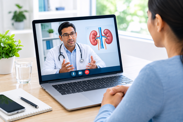 Benefits of Choosing a Kidney Doctor Online Consultation
