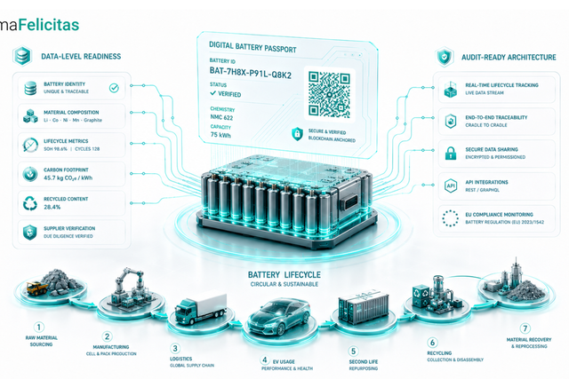 Digital Battery Passport Software for EU Battery Manufacturers 