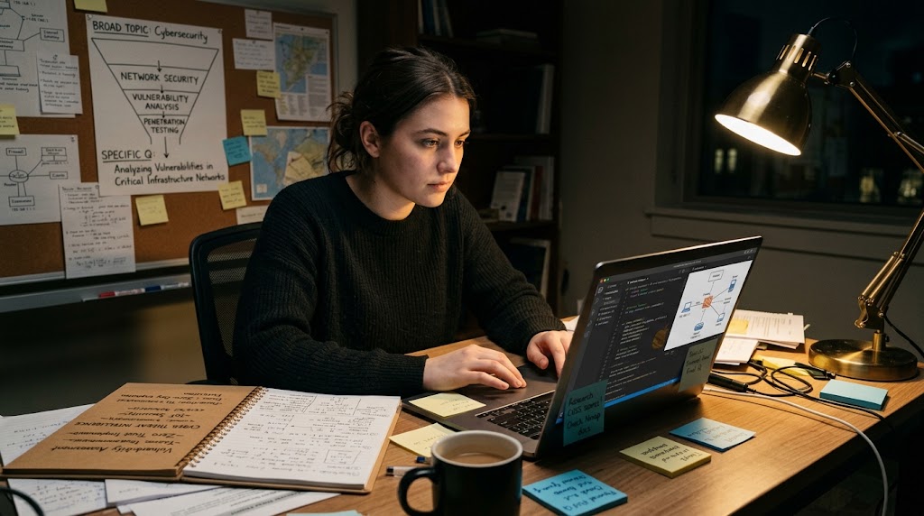 How Do You Choose a Cybersecurity Research Topic Without Making It Too Broad