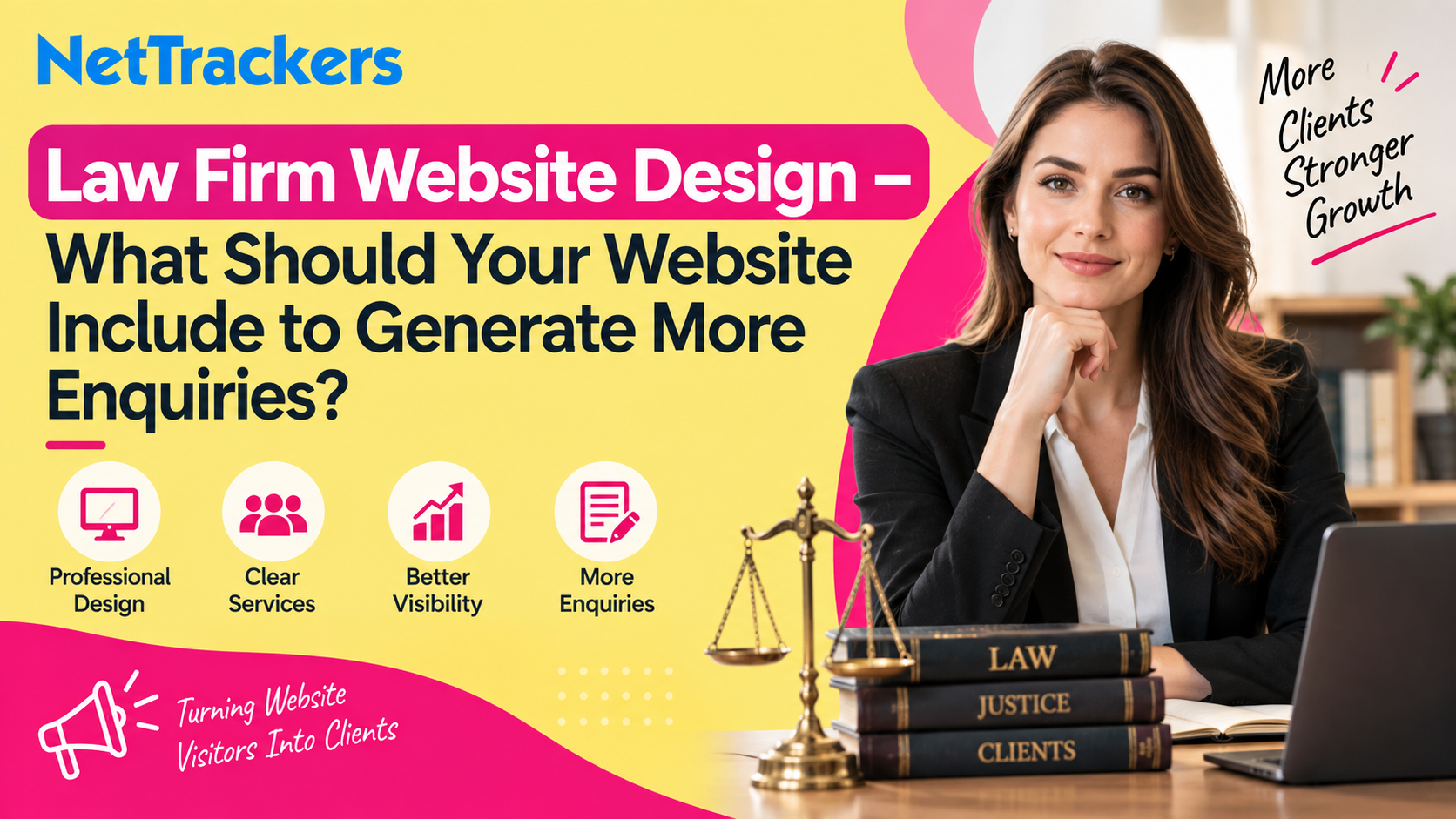 Law Firm Website Design – What Should Your Website Include to Generate More Enquiries?