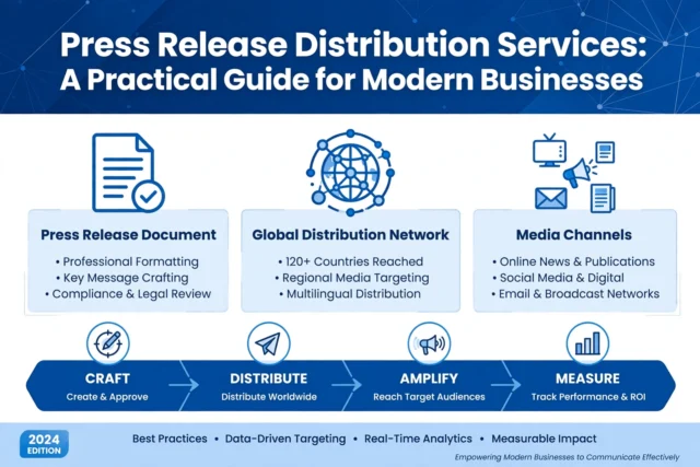 Press Release Distribution Services: A Practical Guide for Modern Businesses