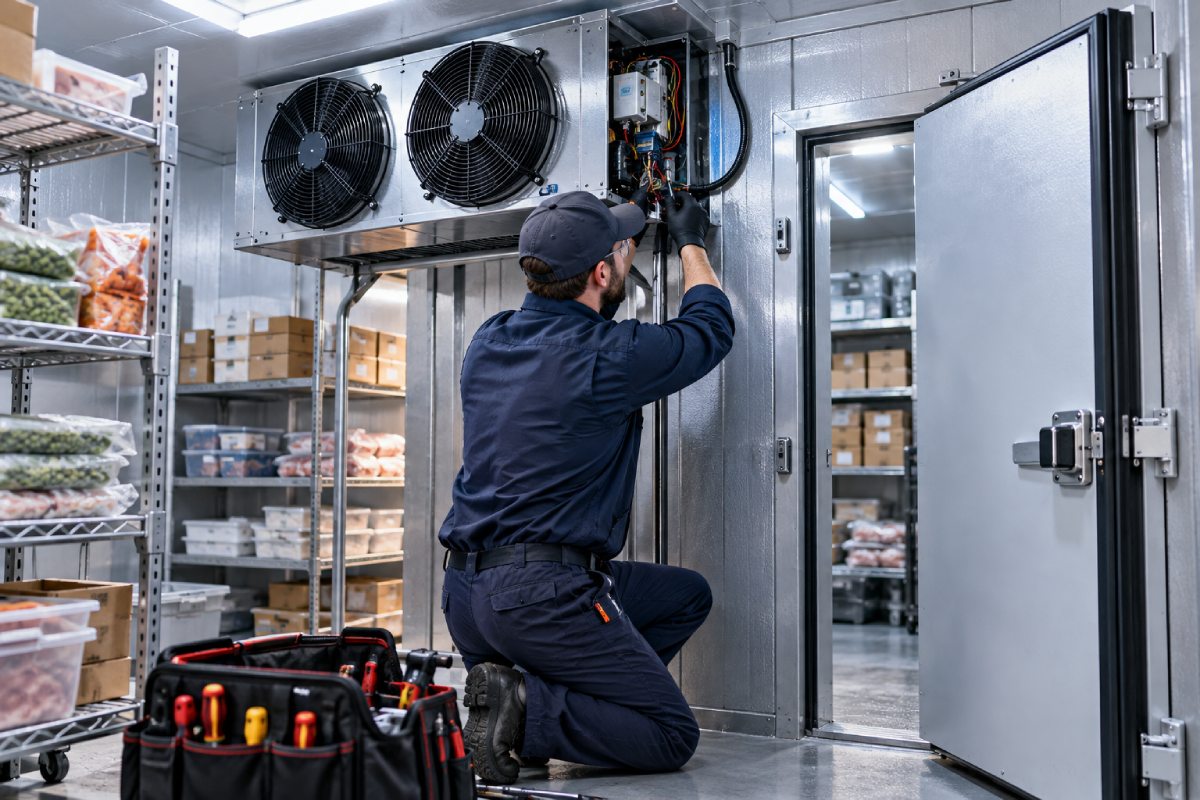 Walk-In Freezer Repair Near Me: Common Problems, Warning Signs, and What to Do