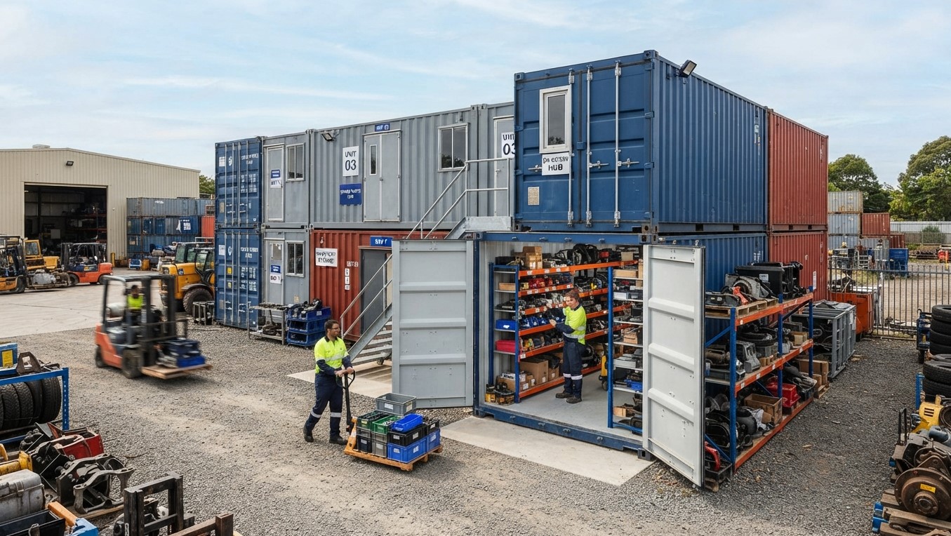 How Can Businesses Use Shipping Containers for Spare Parts Storage?