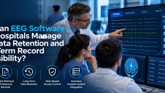 How Can EEG Software Help Hospitals Manage EEG Data Retention and Long-Term Record Accessibility?