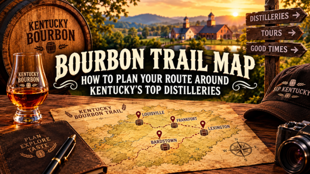 Bourbon Trail Map: How to Plan Your Route Around Kentucky’s Top Distilleries