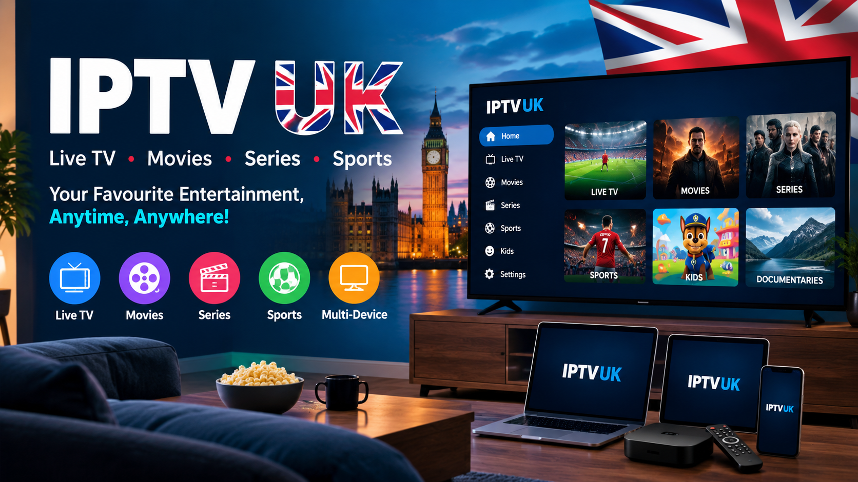IPTV UK and Modern Screen Culture: How Watching TV Is Changing