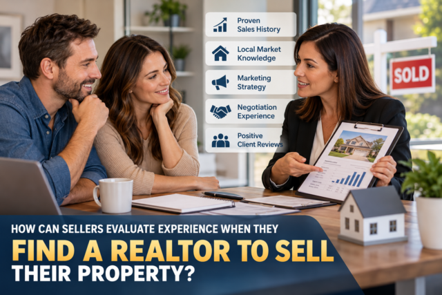 How Can Sellers Evaluate Experience When They Find a Realtor to Sell Their Property?