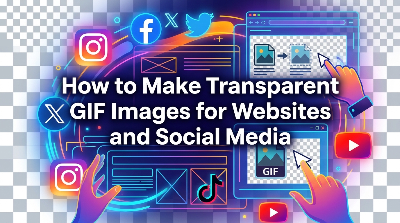 How to Make Transparent GIF Images for Websites and Social Media