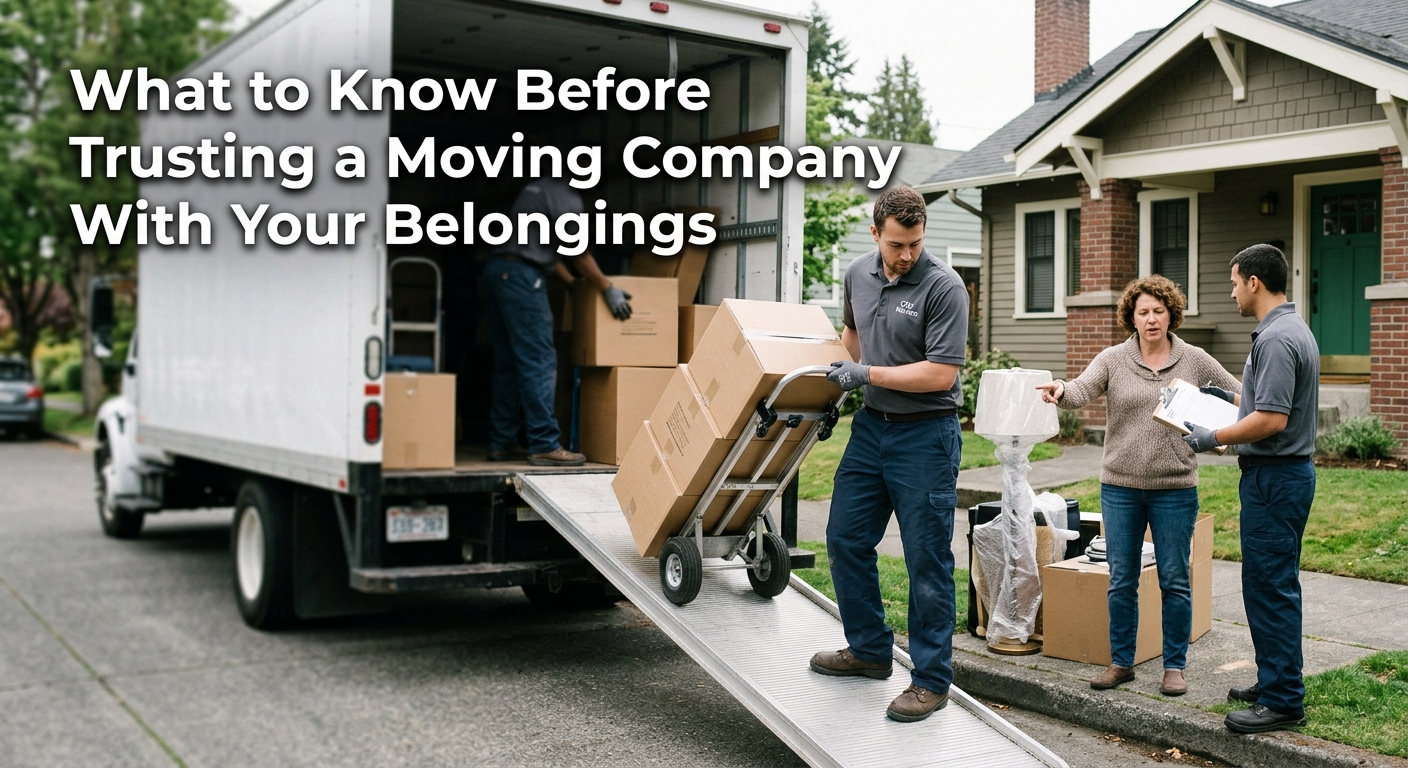 What to Know Before Trusting a Moving Company With Your Belongings