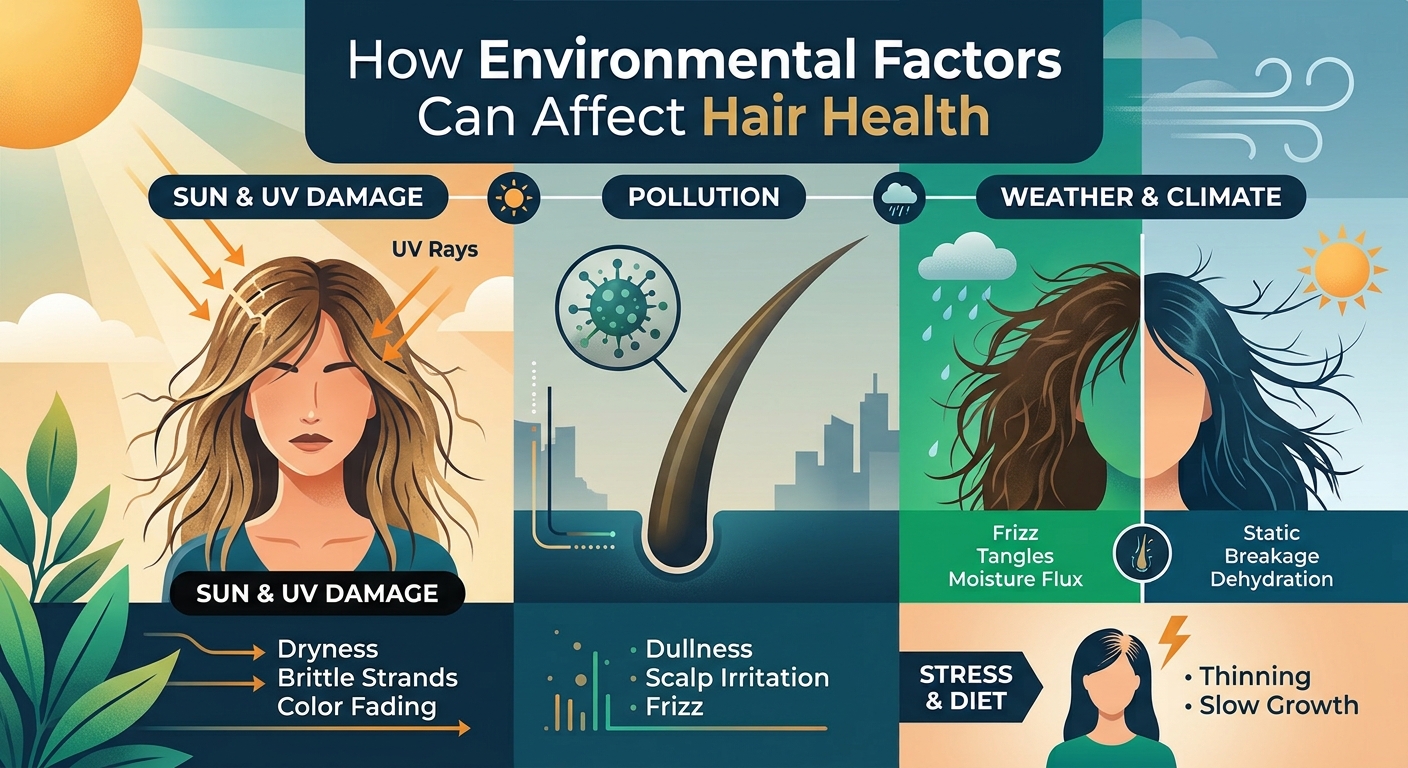 How Environmental Factors Can Affect Hair Health