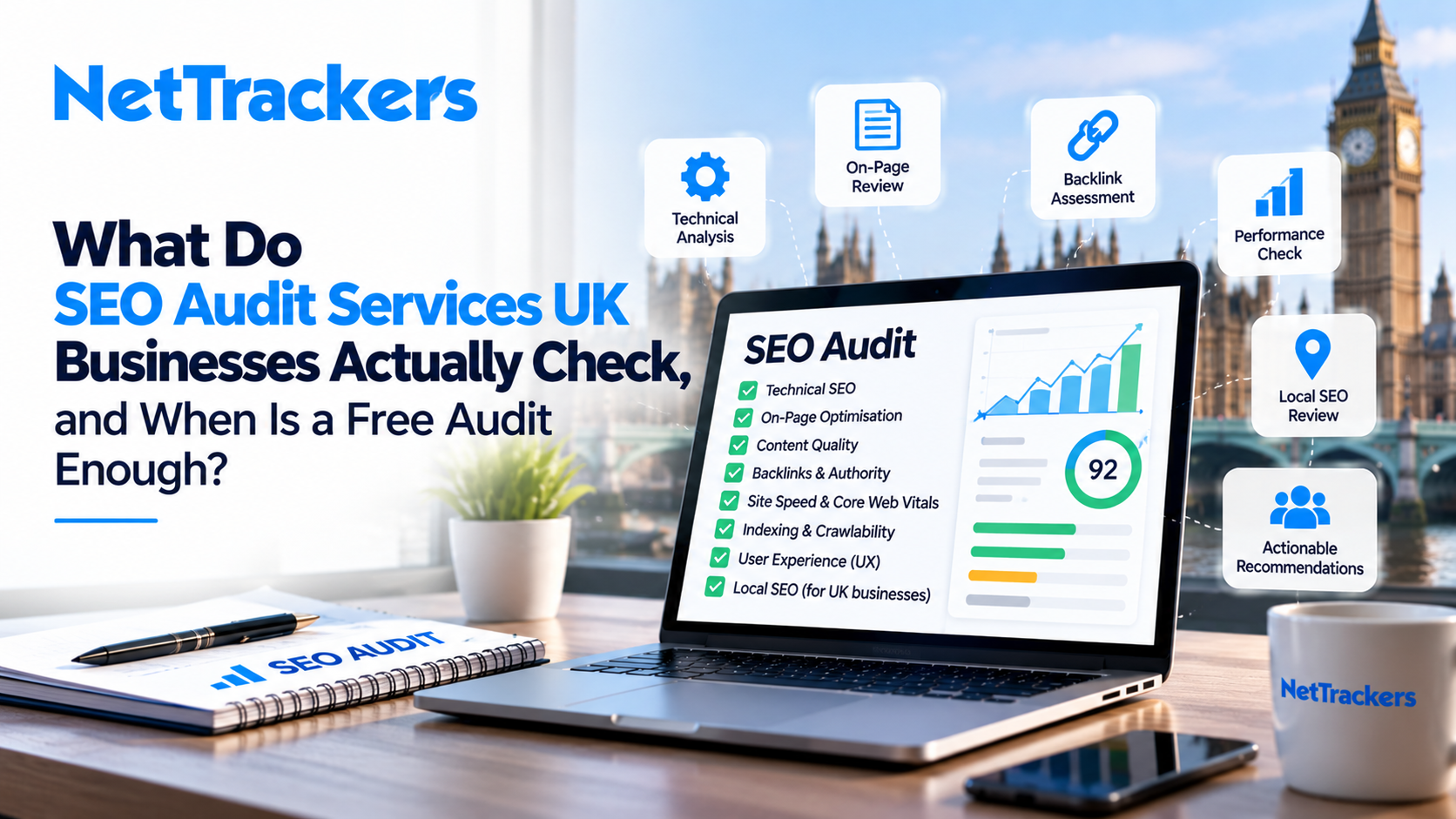 What Do SEO Audit Services UK Businesses Pay For Actually Check, and When Is a Free Audit Enough?