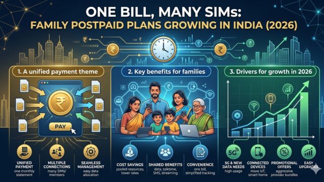 One Bill, Many SIMs: Why Family Postpaid Plans Are Gaining Ground in Indian Homes in 2026
