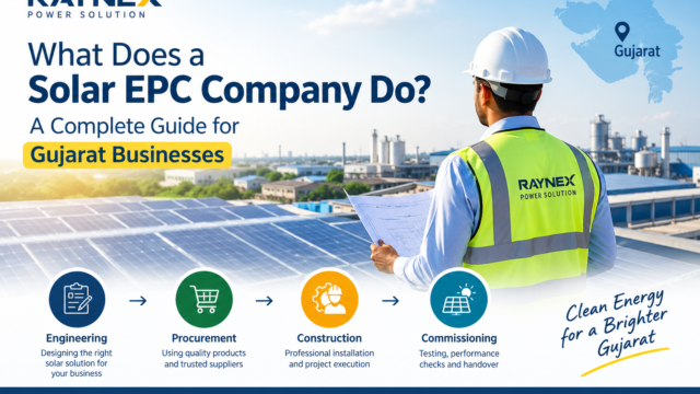 What Does a Solar EPC Company Do? A  Complete Guide for Gujarat Businesses 
