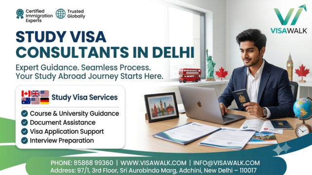 Top Benefits of Hiring Study Visa Consultants in Delhi