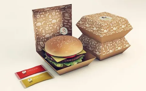 Custom Burger Boxes Practical, Attractive, and Brand-Focused Packaging