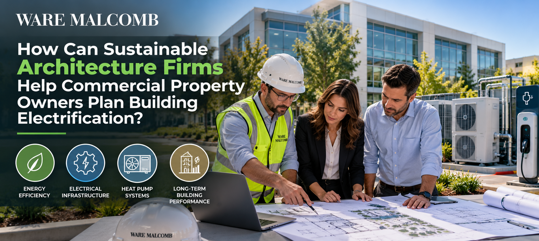 How Can Sustainable Architecture Firms Help Commercial Property Owners Plan Building Electrification?