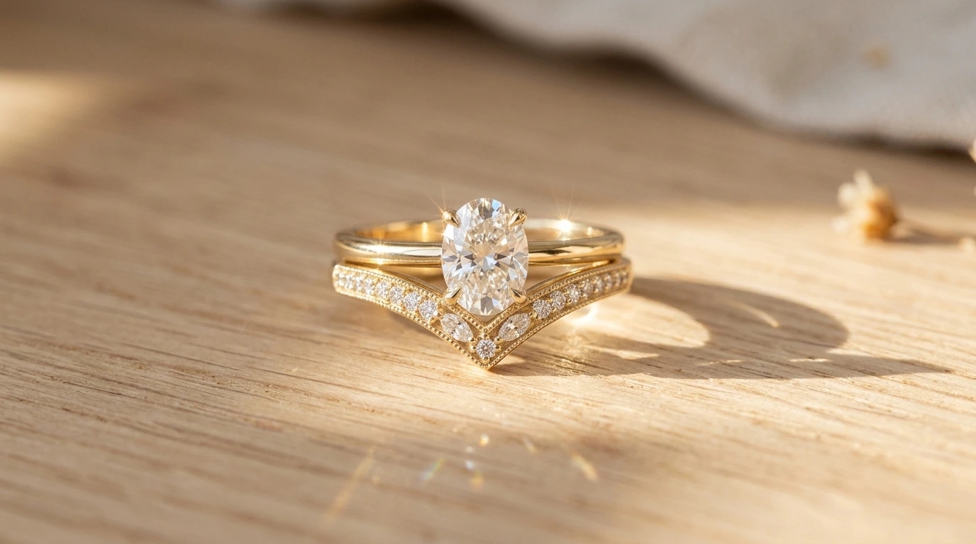 How to Match Your Solitaire to a Diamond Band Ring