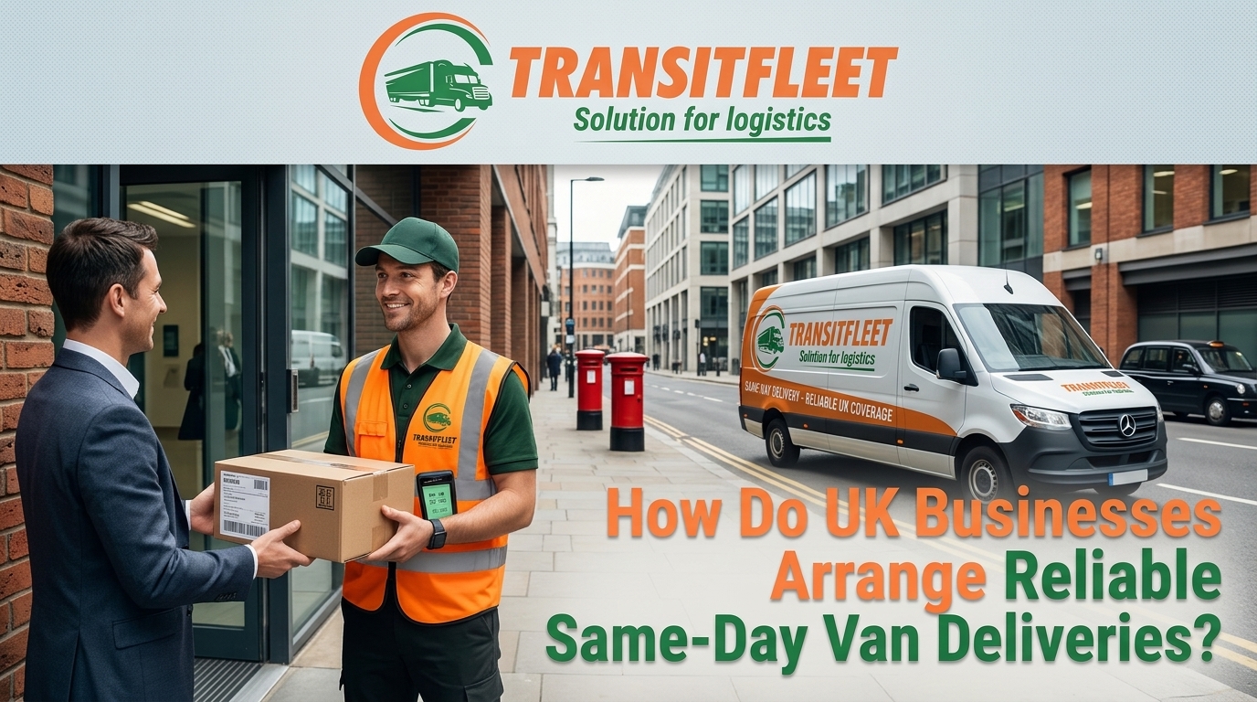 How Do UK Businesses Arrange Reliable Same-Day Van Deliveries?